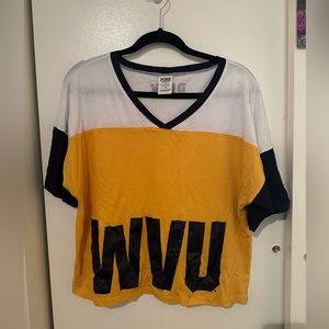 Victorias Secret PINK WVU T-Shirt Sz Medium